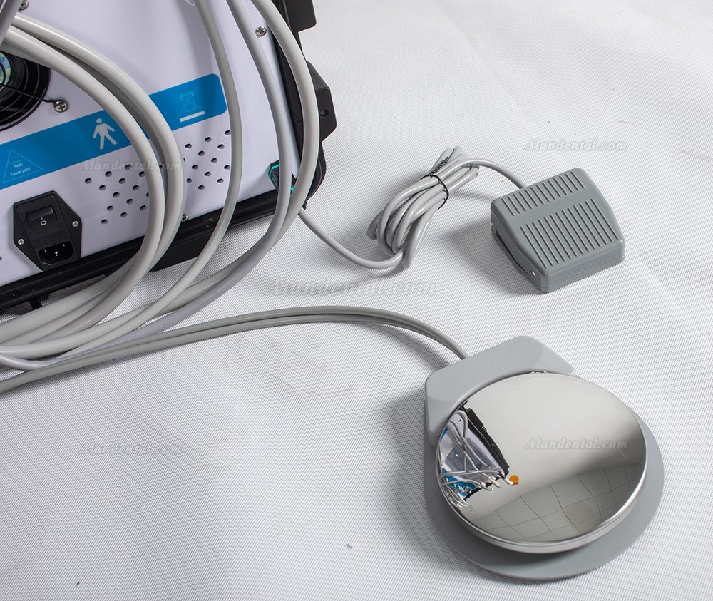 Greeloy® GU-P208 Portable Dental Unit + Dental Electric Motor + Curing Light + Scaler